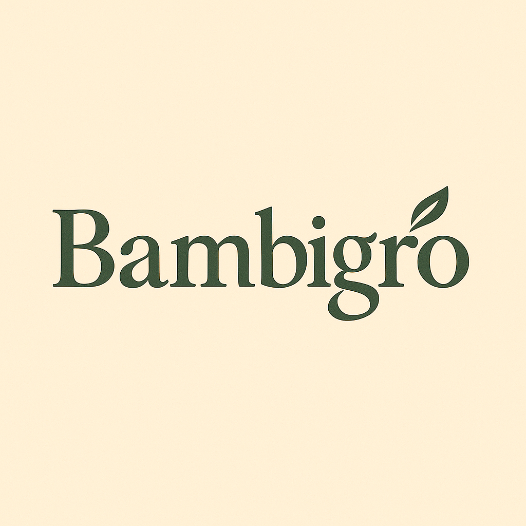 Elegant Bambigro Wordmark Logo-1 Elegant Bambigro Wordmark Logo-1
